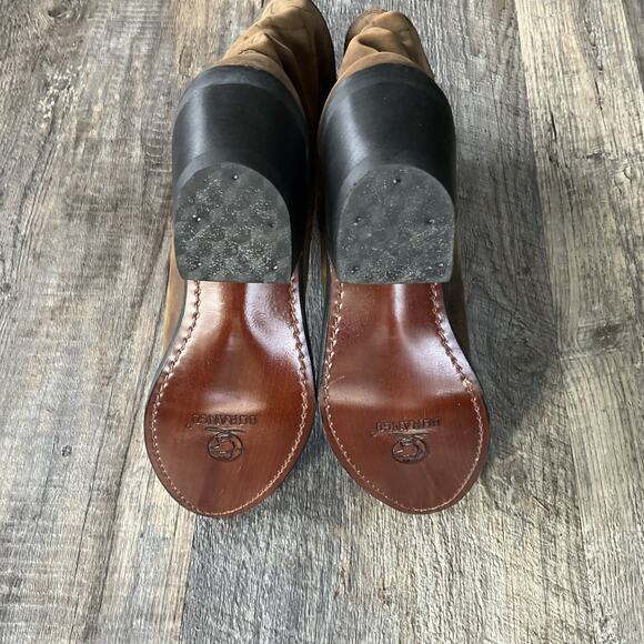 Durango RD542 Women's size 8.5 M 11" Slouch Western Boot Distressed Tan Cowgirl - Picture 5 of 16